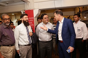 Press conference on the eve of the opening of the International Theatre Festival in Kolkata