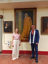 Ambassador Denis Alipov visited Tagore House Ambassador Denis Alipov visited Tagore House