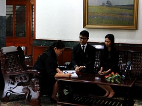 Book of Condolences in Connection with the Kemerovo tragedy