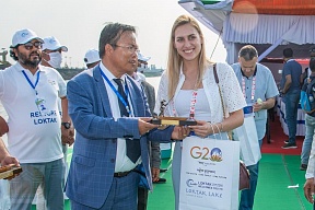 On participation in B20 Conference in Imphal, Manipur