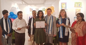 On participation of the Consulate General in the inauguration of the 4th International Exhibition of children's drawings "Russia - My Love"